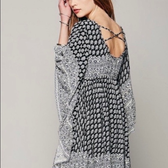 Free People Heart of Gold Mini Dress - Picture 5 of 8